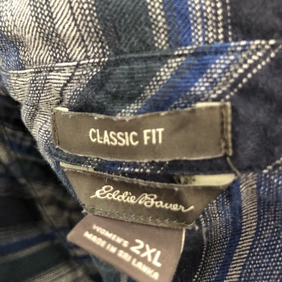 Eddie Bauer plus size blouse - Picture 4 of 4